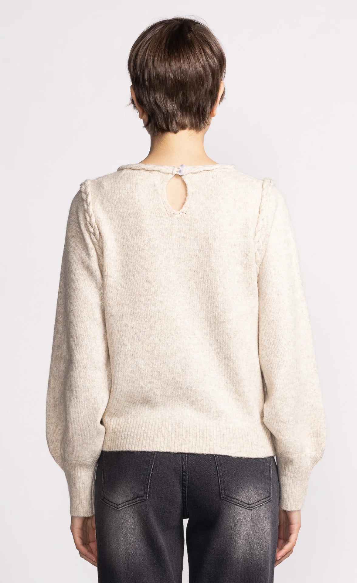 Pink Martini - Audrey Sweater in Taupe