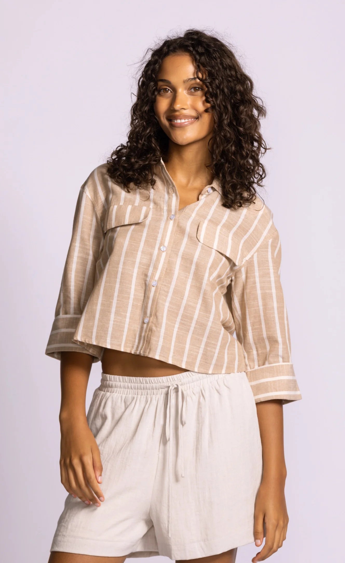 Pink Martini – Lisa Striped Shirt