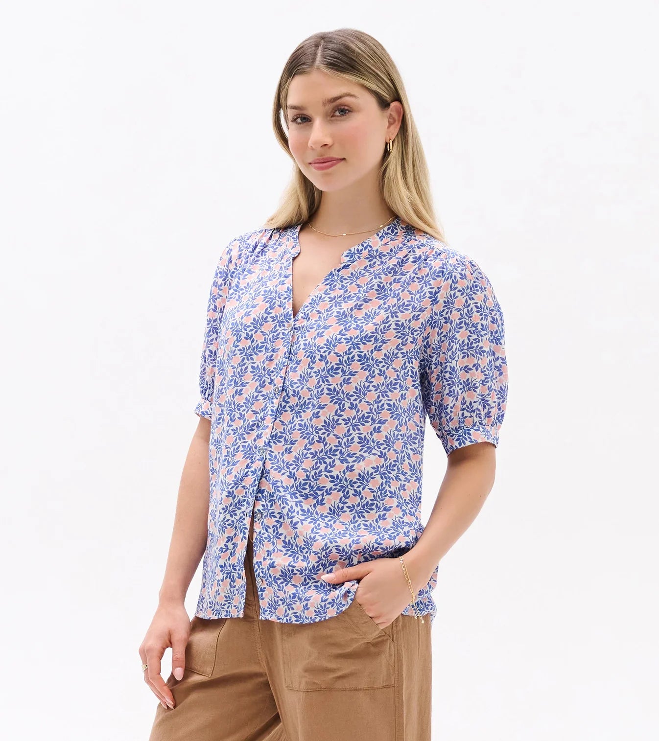 Hatley - Ivy Blouse (Mini Vines)