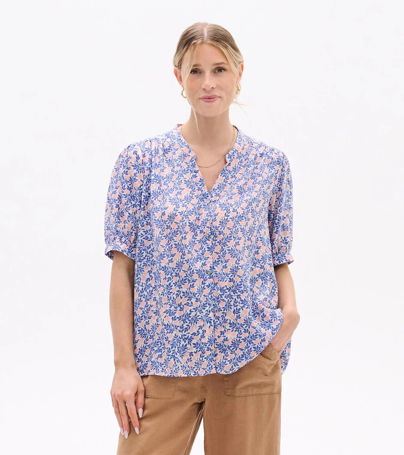 Hatley - Ivy Blouse (Mini Vines)
