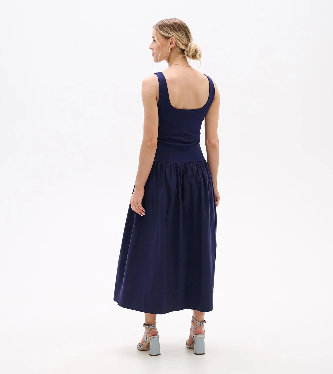 Hatley - Mix Media Midi Dress (Patriot Blue)