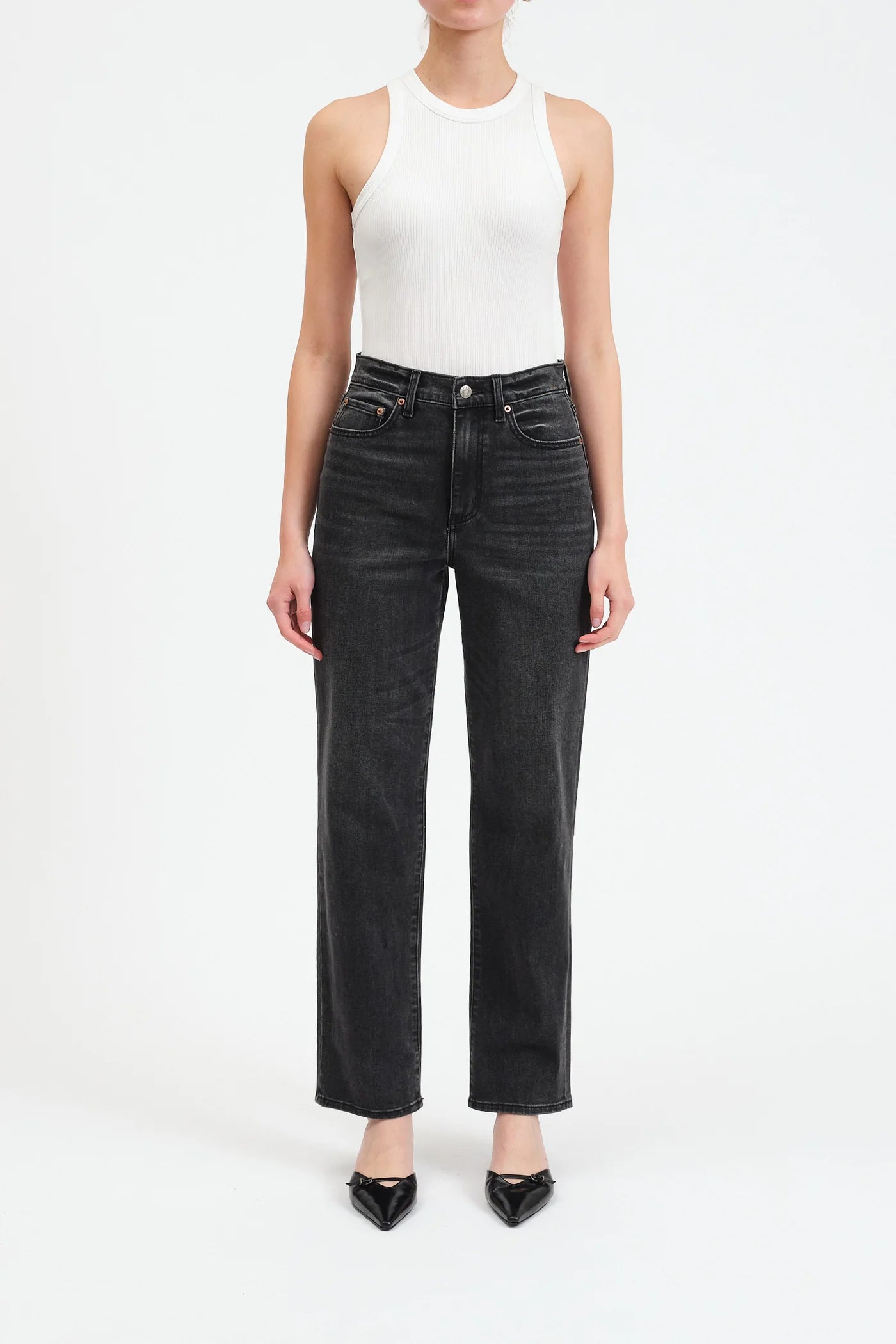 Daze - Sundaze High Rise Vintage Straight Leg Jeans