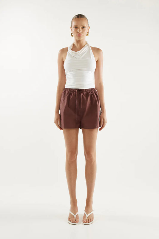 Madison the Label - Sammi Shorts | Plum - Gayle's Fashions
