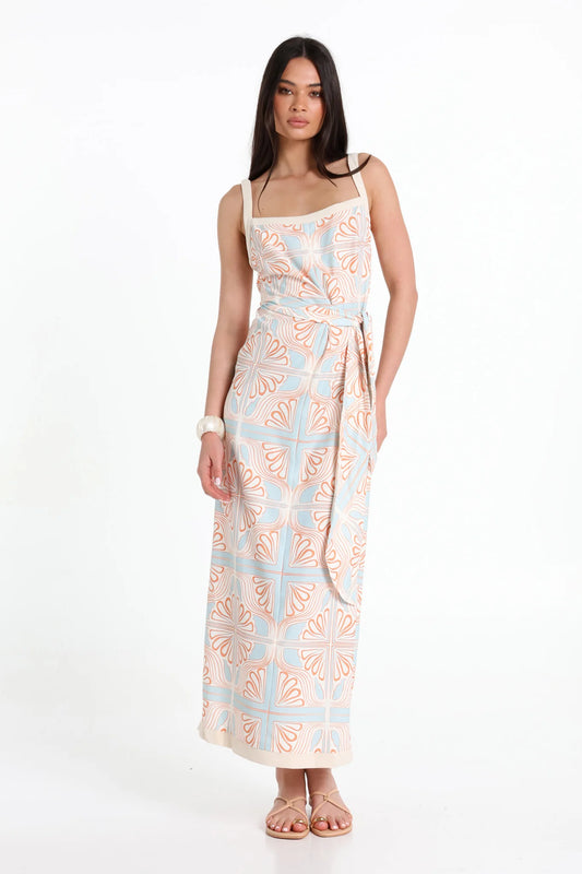 Lost in Lunar – Seona Maxi Dress with Tie