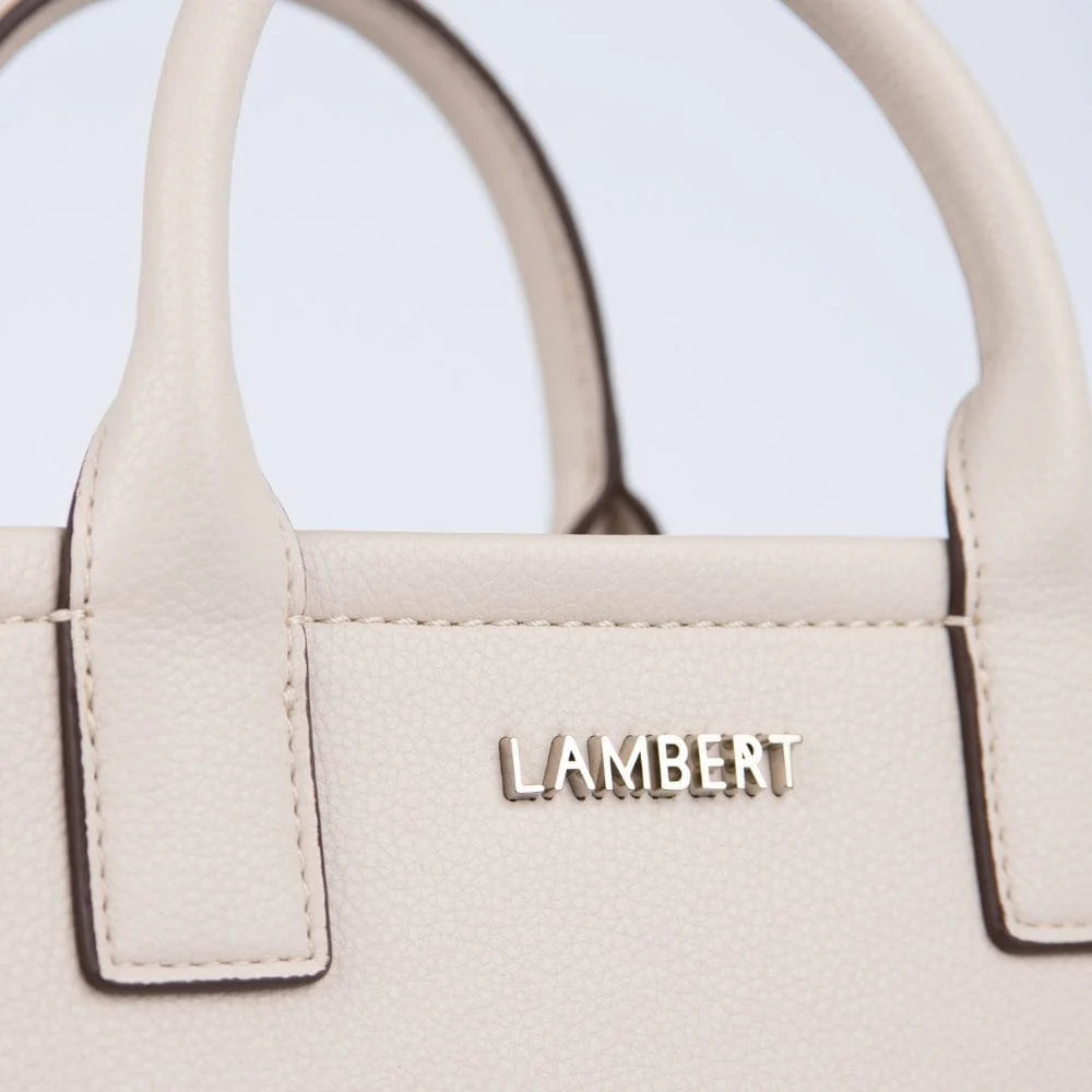 Lambert - 'The Tania' - Mini sac fourre-tout en cuir vegan Salt