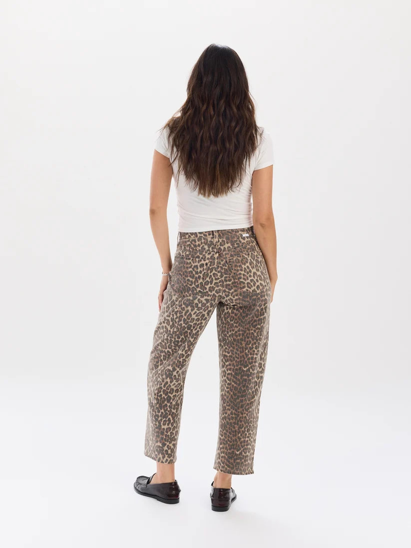 Daze - Westward High Rise Barrel Leg in Cool Cat