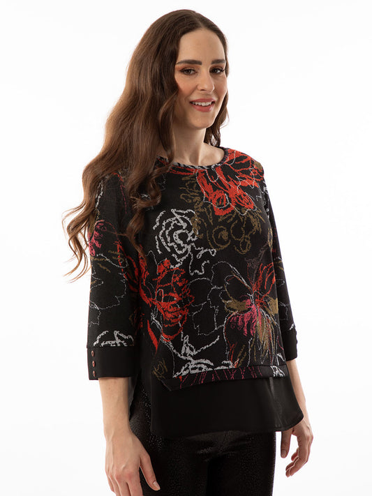 Bali - 3/4 Sleeve Top