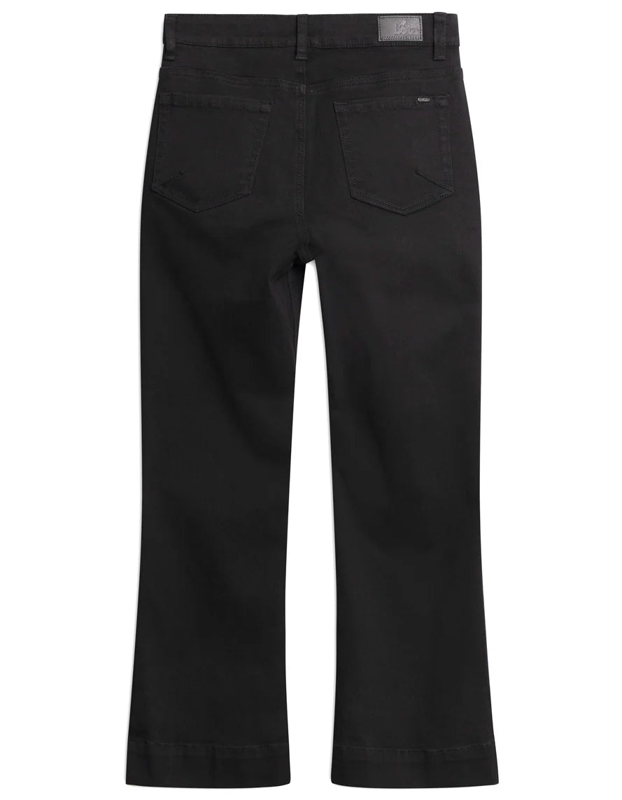 Lois - Rose Shape Up Straight Leg Jeans in Black