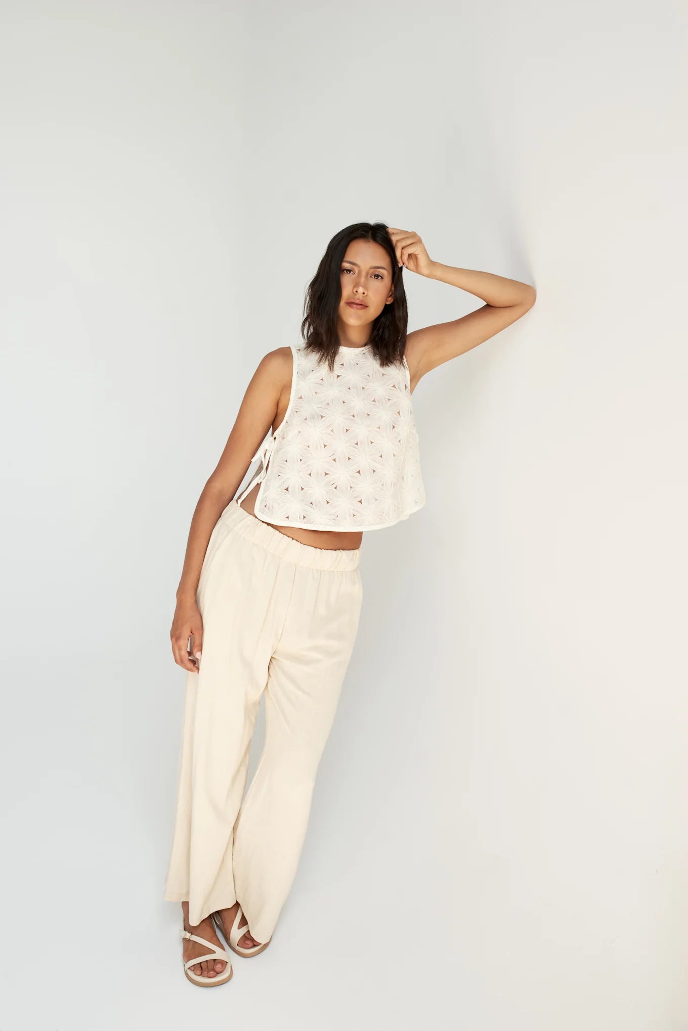 Daily Story – Marguerite Blouse Cami (Off White)