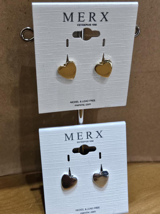 MERX - Posted Hearts Earrings