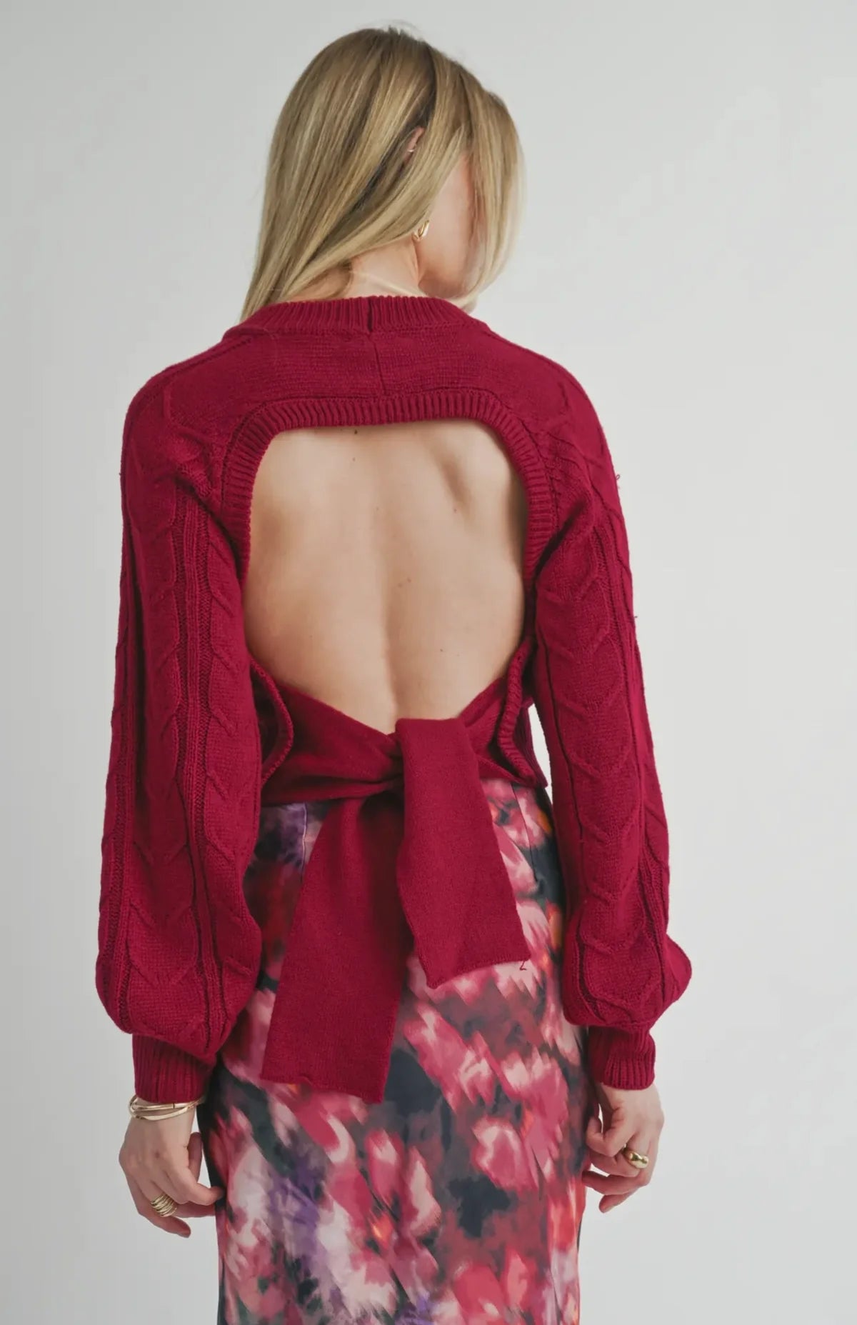 Sage the Label - Remind You Not Backless Sweater